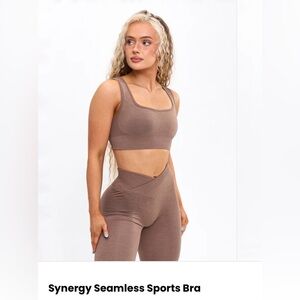 BuffBunny Synergy Seamless Sports Bra in Cocoa New worn but tags taken off.